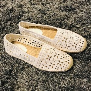 Michael Kors eyelet espadrille slip ons SZ:6.5